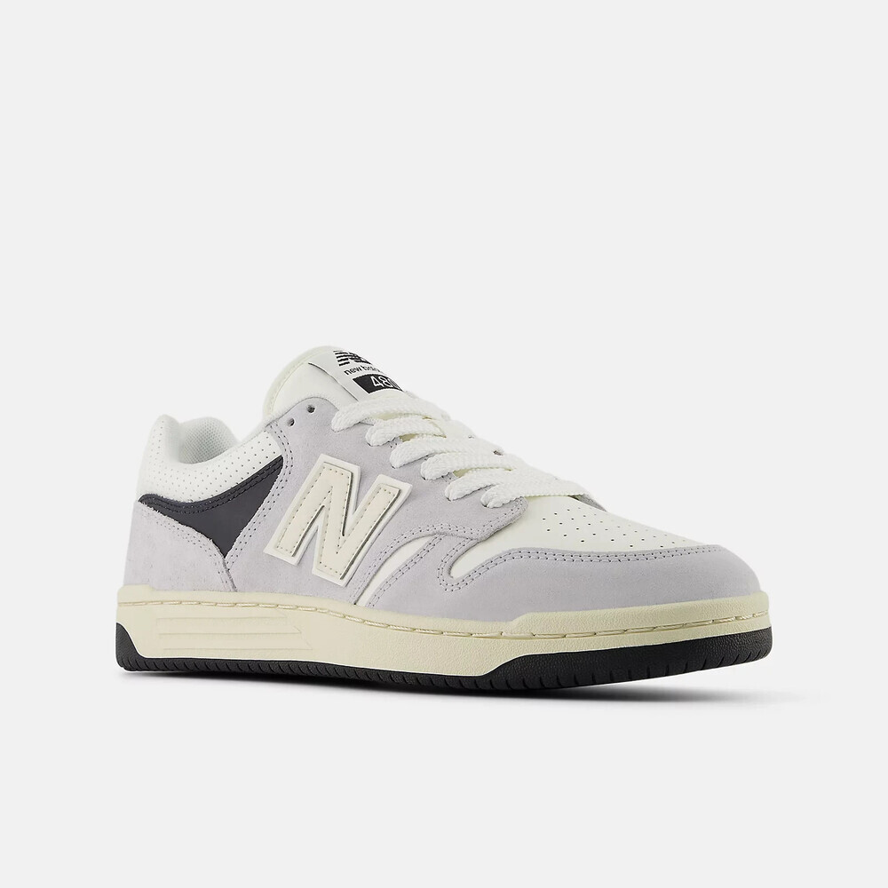 New Balance 480 BB480PEG Sneakers Men's US 4.5 Gray White Lifestyle Shoes TF9280
